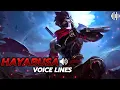 Hayabusa Voice lines \u0026 Title - Old Hayabusa and Revamp #MobileLegends