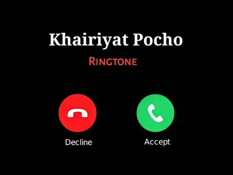 Download MP3 Khairiyat Pucho Song Ringtone | Chhichhore Movie Song Ringtone | Khairiyat Pucho Song Phone Ringtone