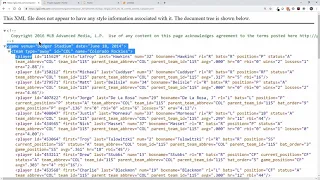 9 Player Dictionary from XML
