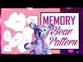 Cricut Maker - Cutting Memory Bear Pattern Tutorial