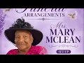 Mrs Mary McLean Thanksgiving at Beulah Church of Christ Broad Leaf Manchester