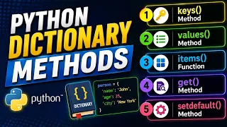 Python Dictionary Methods Explained Complete Tutorial