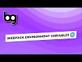 webpack environment variables