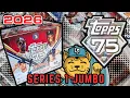 2026 Topps Series 1 Jumbo Box Rip First Look