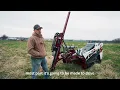 FP150 Post Driver for Mini Skid Steers Full Demo with Farm Fence Solutions