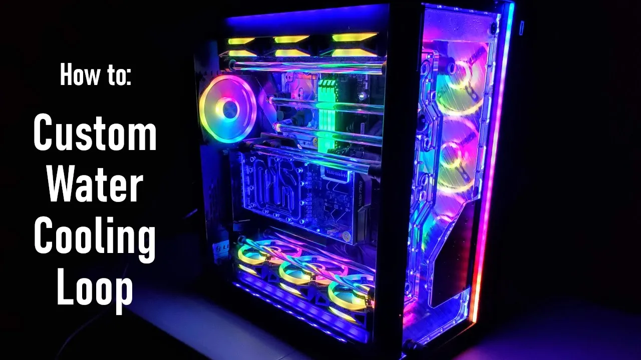 How to: Custom Watercooling Loop - Lian Li O11D XL Case with EK Distro Plate
