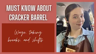 EVERYTHING YOU NEED TO KNOW ABOUT CRACKER BARREL Breaks Discounts Pay and Witnessing theft