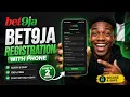 BET9JA REGISTRATION How to Create Bet9ja Account with Phone