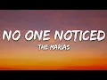 Download Lagu The Marías - No One Noticed (Lyrics)