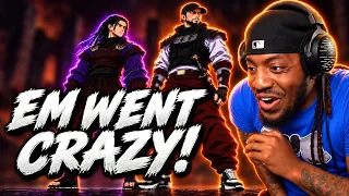 EMINEM IS JUST INSANE! | EZ MIL & Eminem - MADARA (REACTION!)