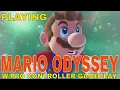 Playing Mario Odyssey With Pro Controller-Gameplay