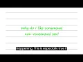 Why Do I Like Consensual Non-Consensual Sex