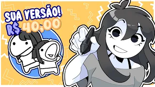 desenhando a SUA VERSÃO do boneco bocó do meu canal (se você pagar, claro)