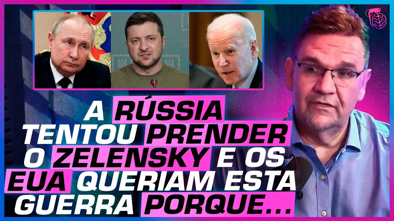 BOMBAS NUCLEARES e a RELAÇÃO entre ZELENSKY X PUTIN - GUNTHER RUDZIT E OLIVER STUENKEL