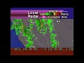 EAS Tornado Warning Fresno California Tornado on The Ground NOAA Weather Radio