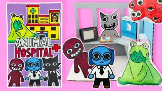 HAZ UN JUEGO DE HOSPITAL DE ANIMALES Y CARRITO DE HELADOS! Animal Hospital Roblox