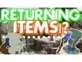 ITEMS RETURNING