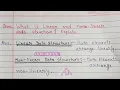 Linear and non linear data structures