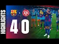Download Lagu LIGA F | FC BARCELONA 4 vs 0 DUX LOGROÑO 🔵🔴