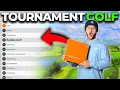 I ENTERED A TRACKMAN GOLF TOURNAMENT and even shocked myself