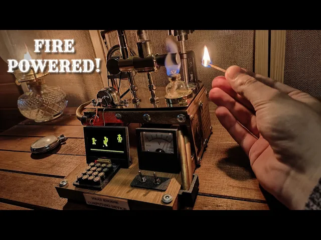 This Computer Works as Long as I Have Fire