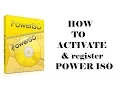 how to install and register power iso 6 5