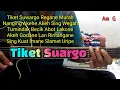 Lagu SYAHIBA SAUFA - TIKET SUARGO(KUNCI GITAR)By Tokey tky