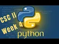 Week 4 - CSC II
