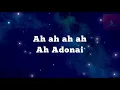 Nathaniel Bassey Adonai Lyrics Video