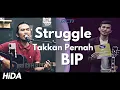 Download Lagu STRUGGLE (TAKKAN PERNAH) - BIP - COVER BY HIDACOUSTIC - LIVE
