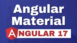 How to use Angular Material in Angular 17
