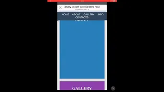 smooth-scroll js jQuery plugin