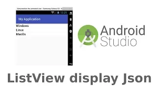 How to display json data in listview Android