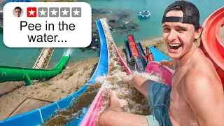 I Visited the World's Craziest Backyard Waterpark! (NO RULES)