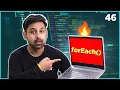 forEach method with Example In Javascript Array In Hindi Lecture 46