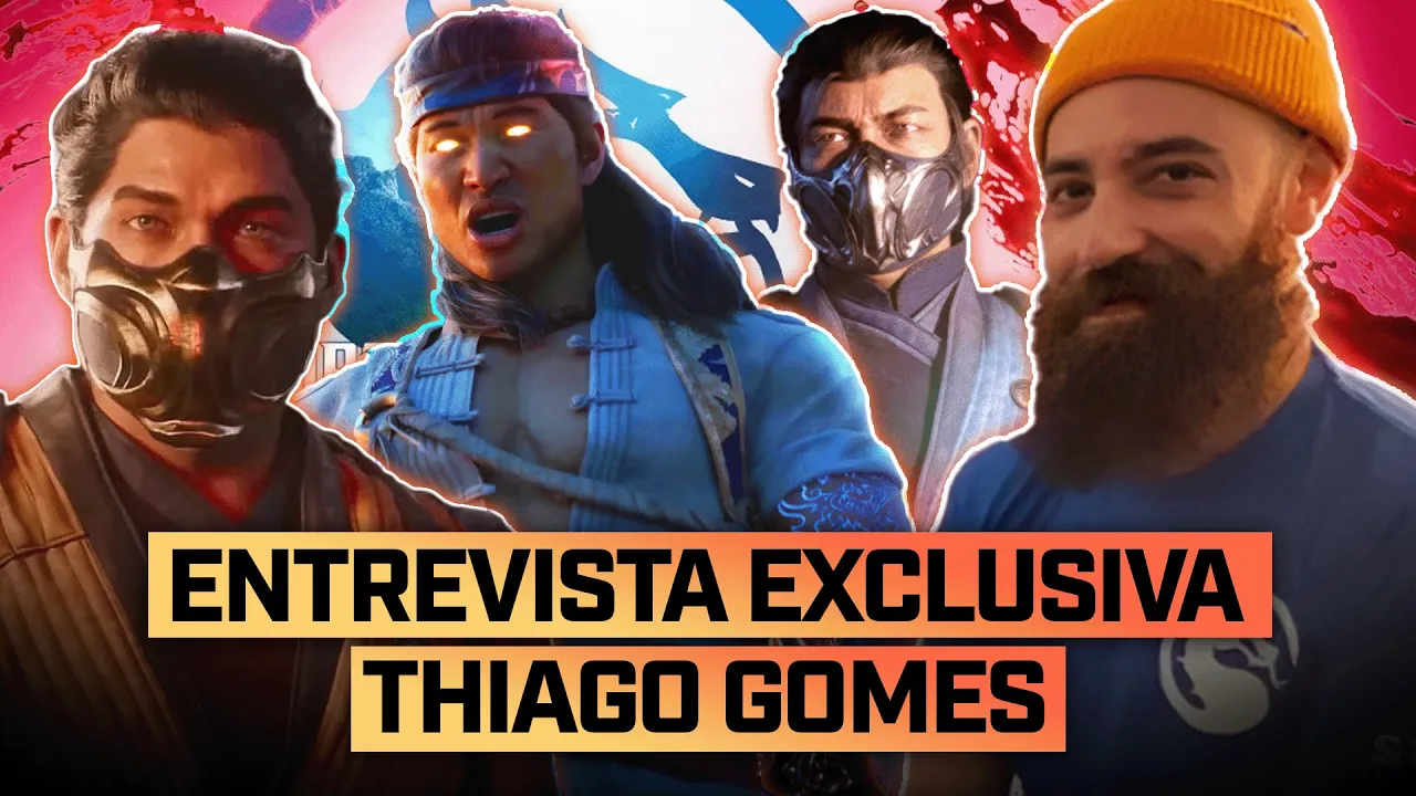 MORTAL KOMBAT 1 - ENTREVISTA com DIRETOR DE ARTE (THIAGO GOMES)