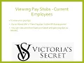 How to Access Victorias Secret Pay Stubs W2s