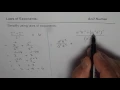 Evaluate and Simplify Using Laws of Exponents
