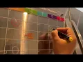 Magnetic Calendar for Refrigerator - 2 Piece with Markers and Eraser