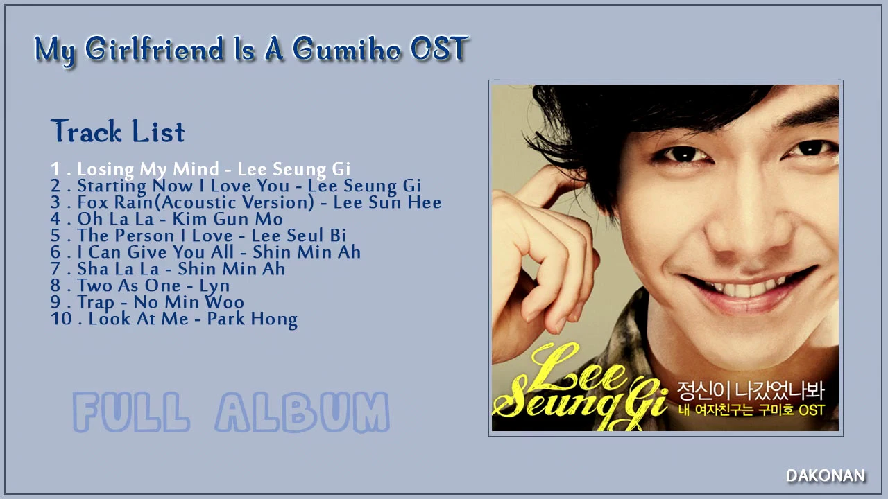 My Girlfriend Is Gumiho OST - Drama Korea