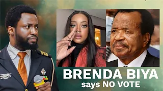 Brenda Biya Says NO Vote For President Paul Biya 