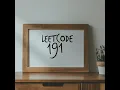 LEETCODE 191 Demystifying Bit Manipulation Unveiling the Secrets LeetCode Number of 1 Bits Problem