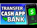 How To Transfer Money From Cash App To Your Bank