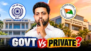 SCI vs Great Eastern — Best Indian Shipping Company for Career?