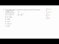 MathCamp321 PARCC Algebra 2 Practice Test - Question 5