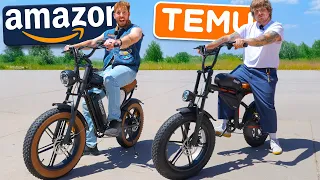 Amazon VS Temu Electric Bikes Challenge