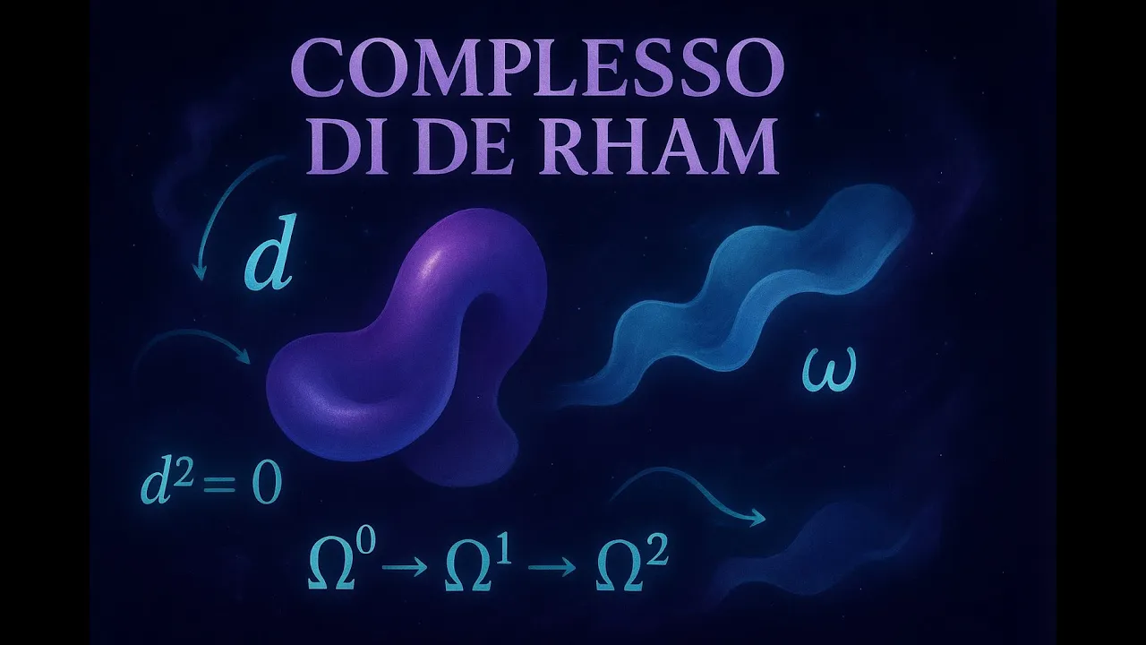 Complessi di spazi vettoriali. K-esimo gruppo di Coomologia. Complesso di De Rham.