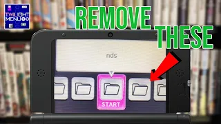 How to remove ANNOYING FOLDERS in TWILIGHTMENU