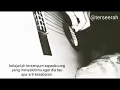 Story wa main gitar galau