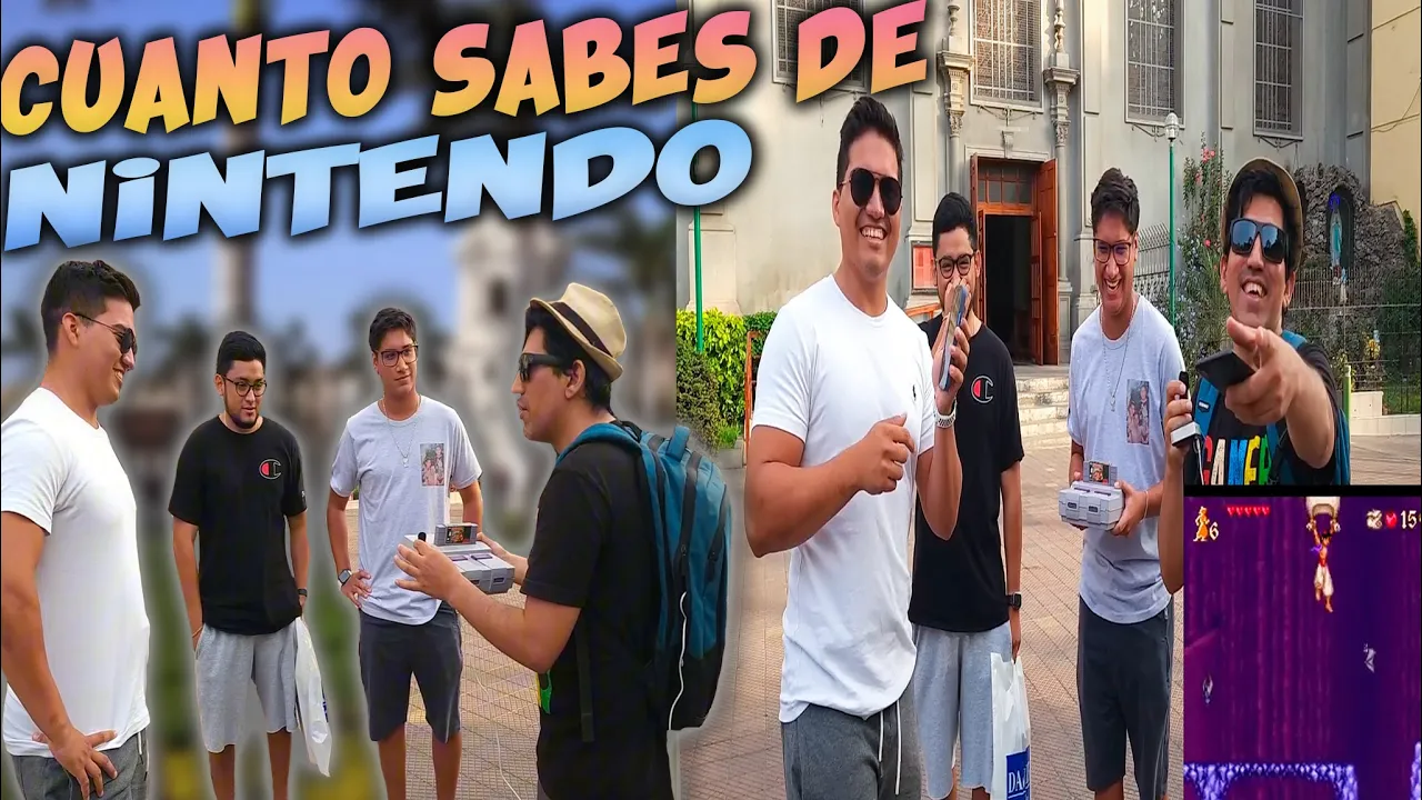 ¡SOLO INTENTA ADIVINAR CUAL ES EL JUEGO!   #retosenlacalle #nintendo